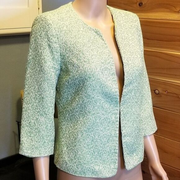 The Limited Tweed Peplum Jacket (Size M) - Picture 6 of 6